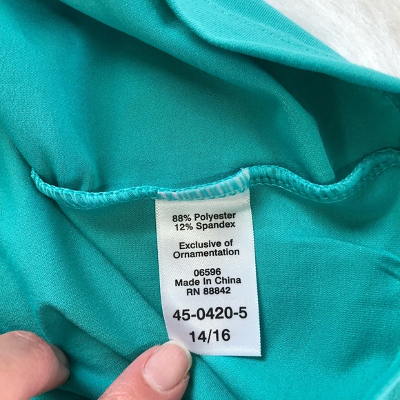 Full Beauty Sport Tank Tops 1-Maroon 1-Teal  14/16 - Picture 13 of 14